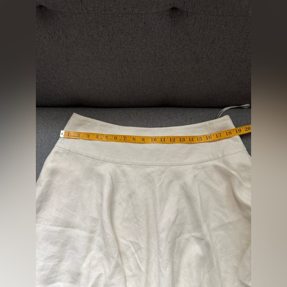 Ralph Lauren 100% Linen Skirt size 14 - Picture 8 of 11